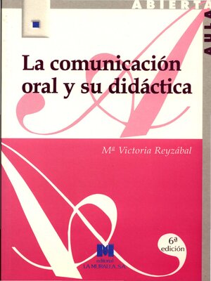 cover image of La comunicación oral y su didáctica